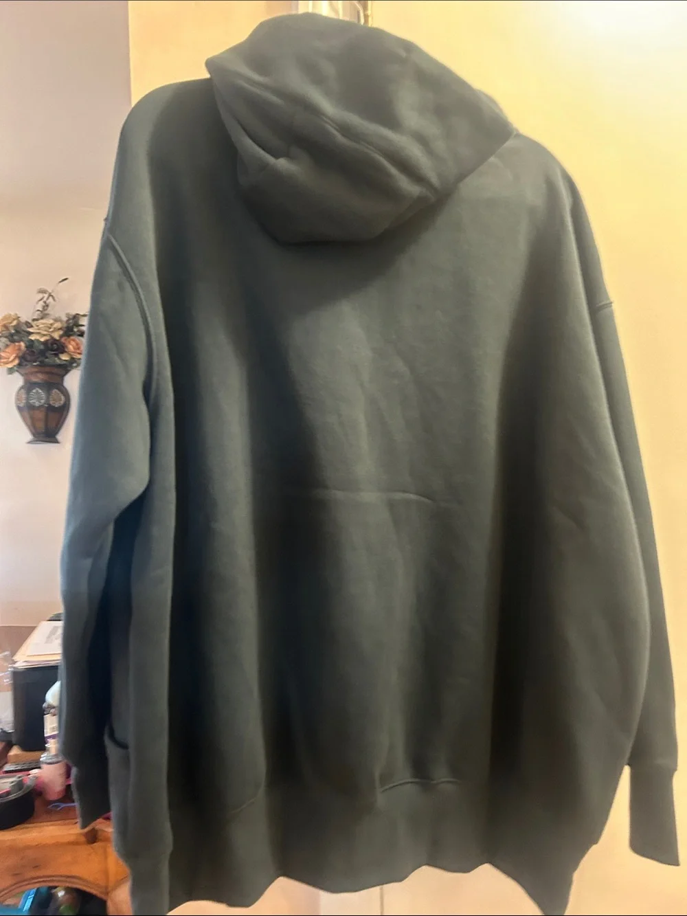 Nike Hoodie in Forest Green with White Swoosh